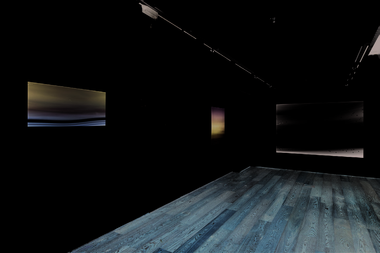 Diatonic #2 (colour dot) — installation view at Polaris Gallery