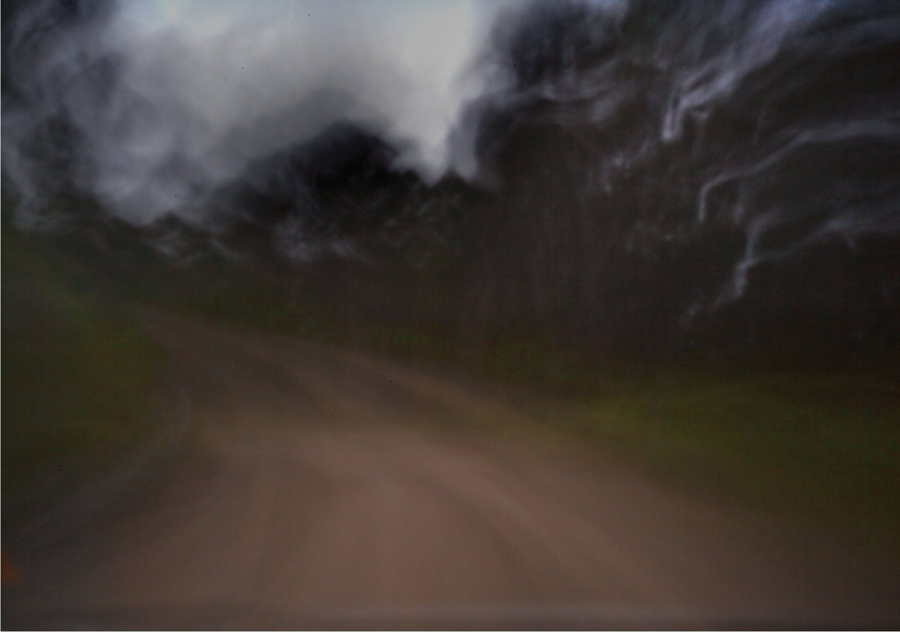 InsideOut #2 (2012) — Video, painting, pinhole photography by Anne Scott Wilson