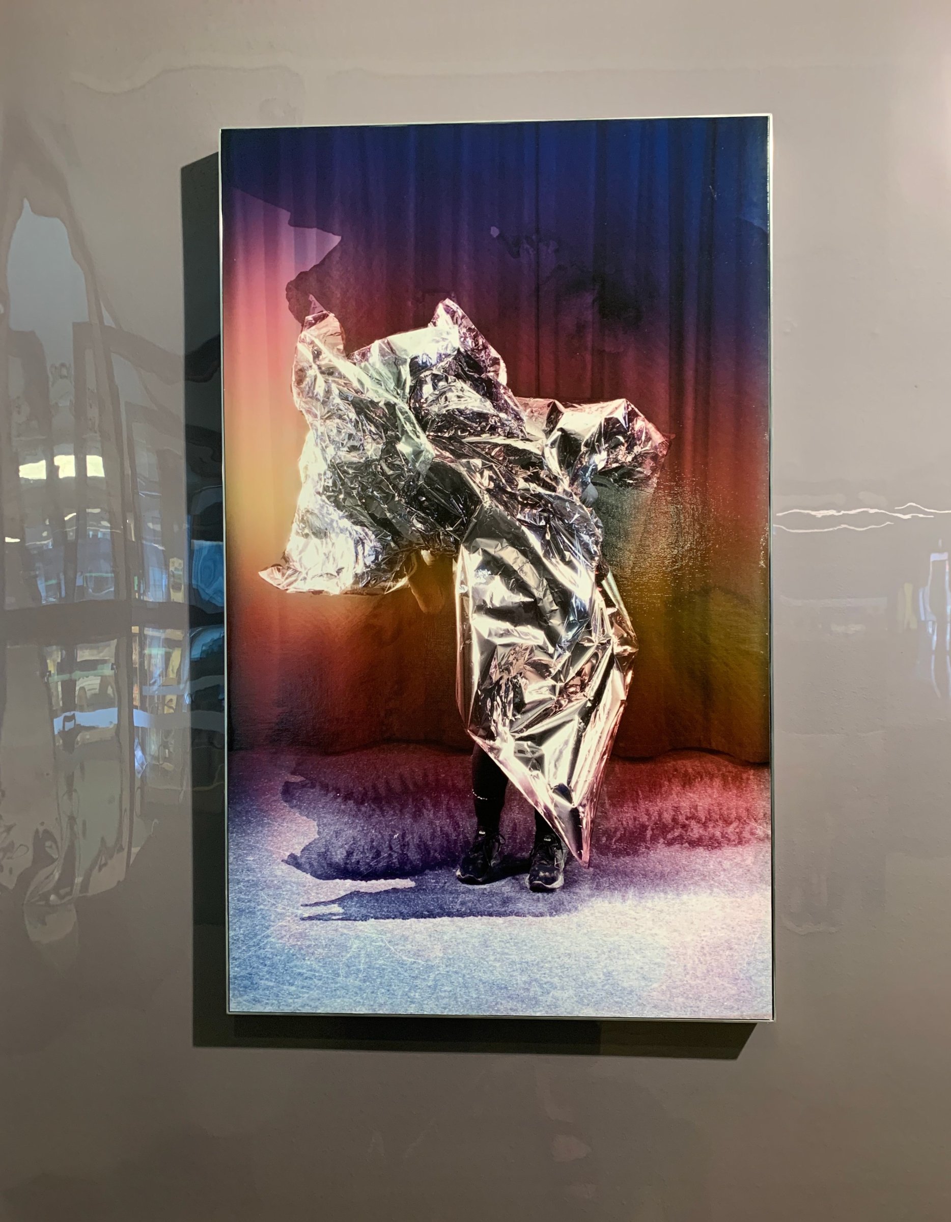 Untitled, installed at North Fitzroy Library
