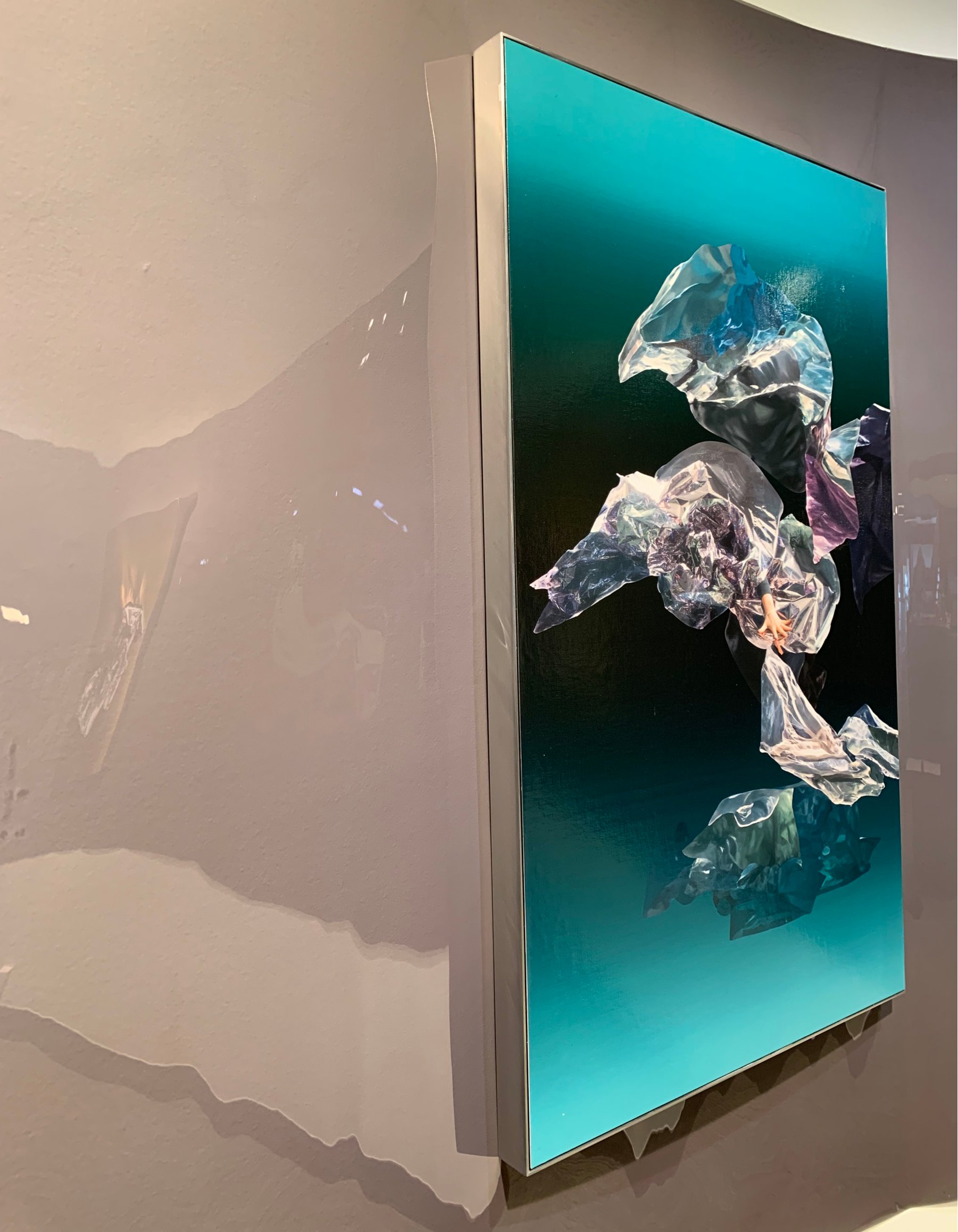 Untitled, installed at North Fitzroy Library